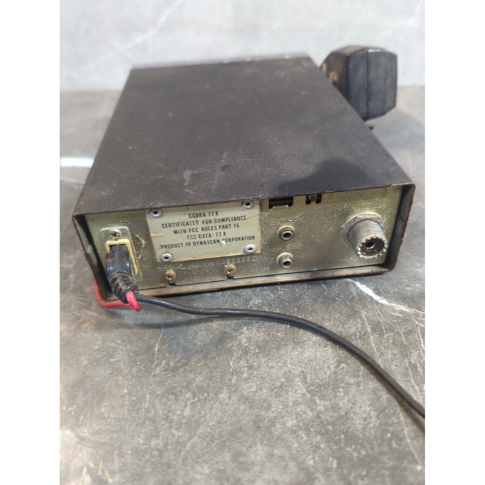 COBRA 77X Handheld Cb Transmitter Short Wave Radio Trucking Citizen Band - Picture 3 of 8